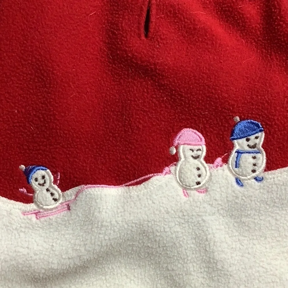 Polar Fleece Christmas Dog Hoodie